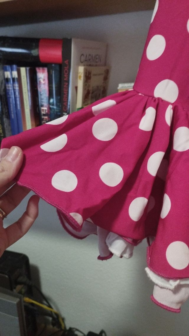 Traje flamenca vestido