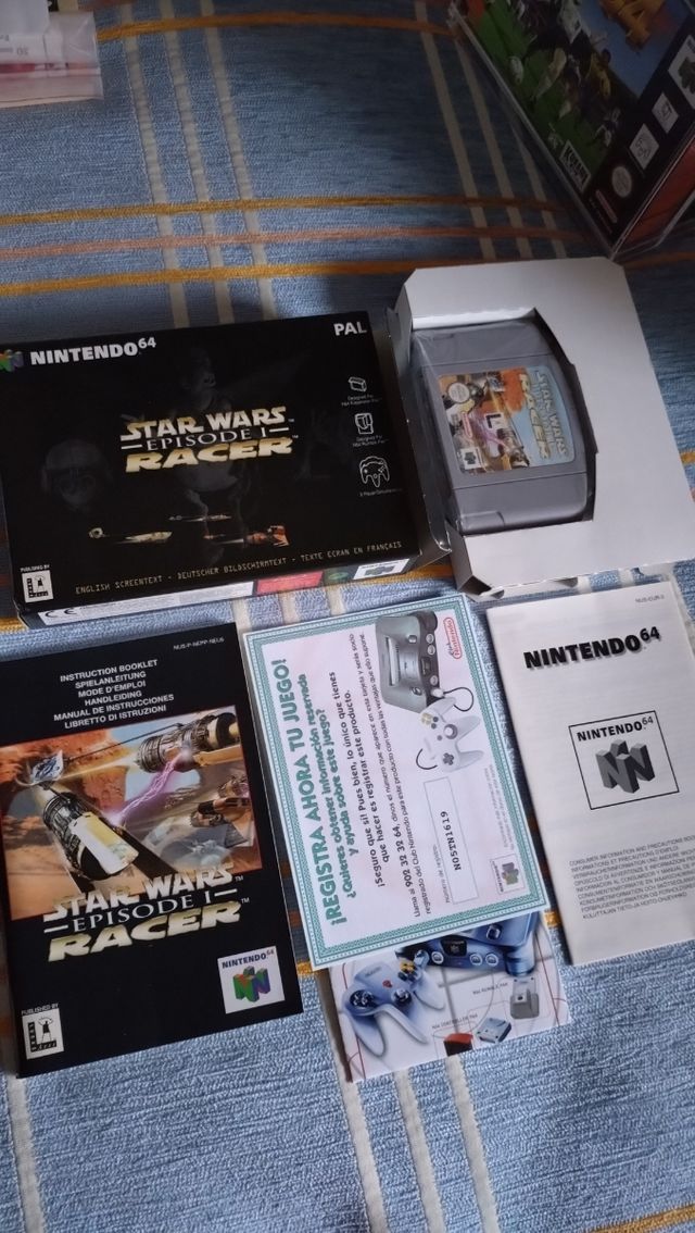 Nuevo, Star Wars Racer Nintendo 64 PAL España