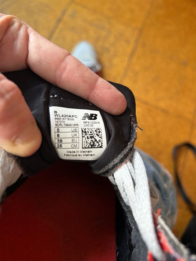 Bambas New Balance modelo 420