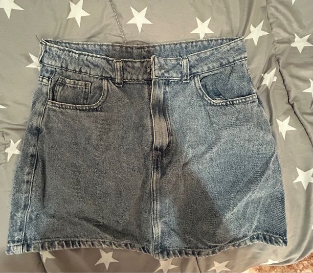 Falda vaquera color jean