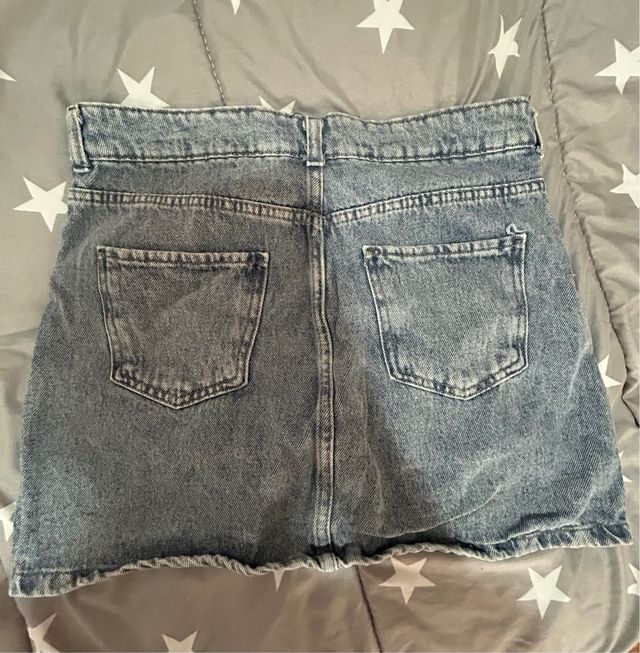 Falda vaquera color jean