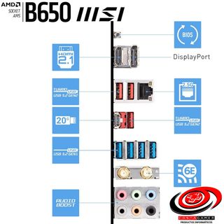 Placa Base MSI PRO B650-S WIFI AM5 ATX 4XDDR5