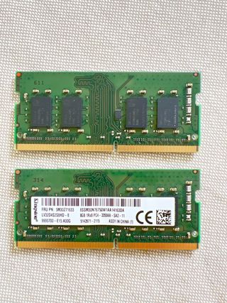 Memoria RAM 8GB Kingston