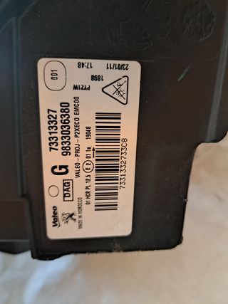 ✅️Faro delantero izquierdo peugeot 208 2021 2022