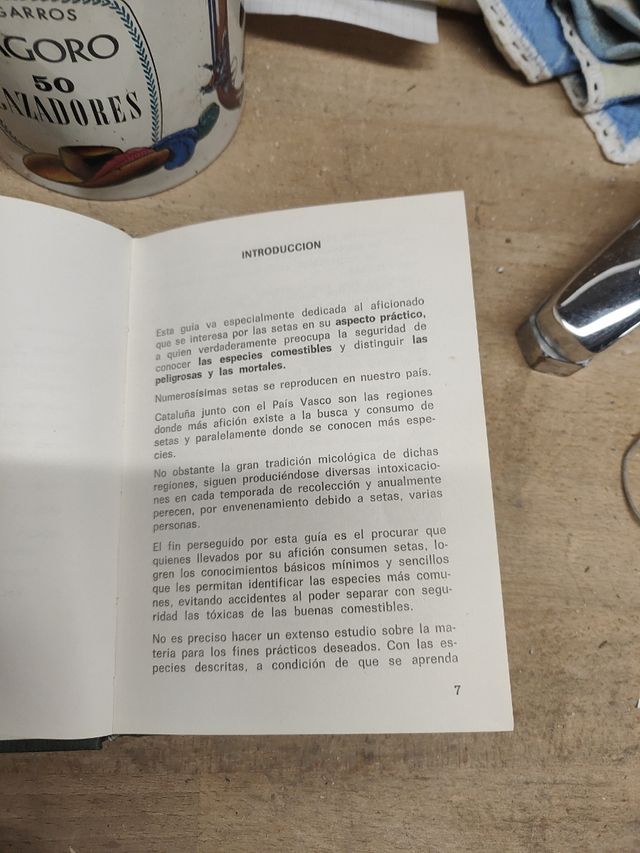 Setas guia para el aficionado