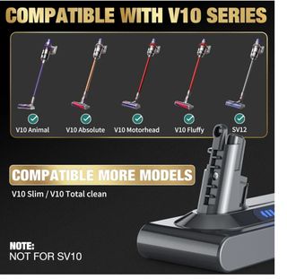 Batería Dyson V10 Vs12