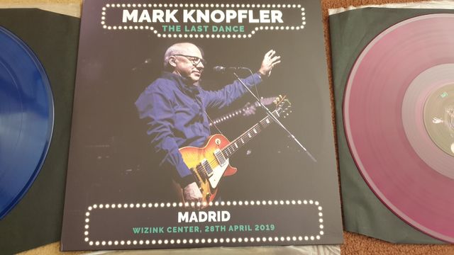 Triple vinilo LP mark knopfler Madrid 2019