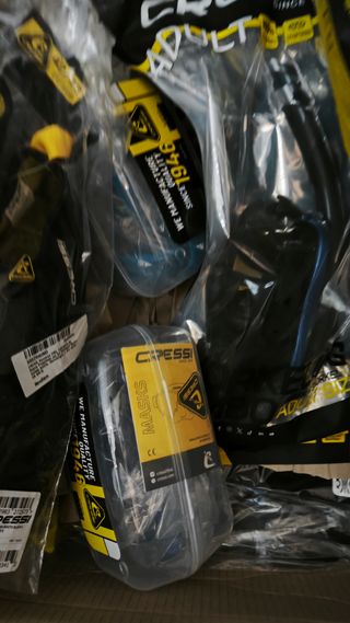 Set Cressi nuovi,  Pinne, Maschere, Mezze Mute
