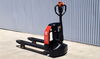 TRANSPALETA EUROPEA ELECTRICA NUEVA 1.500KG ENVIO