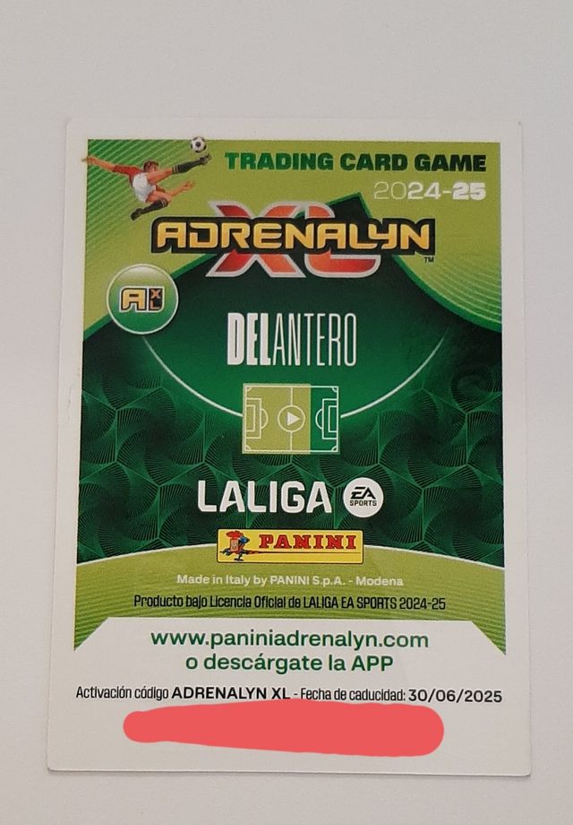 Dos Cartas de fútbol.