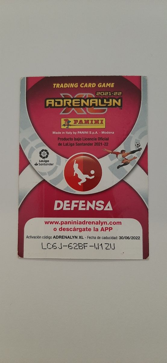 Dos Cartas de fútbol.