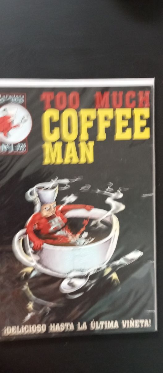 Too Mucho Coffee Man 