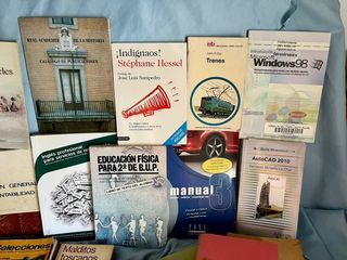 Lote de Libros, Relatos, Manuales, Educación