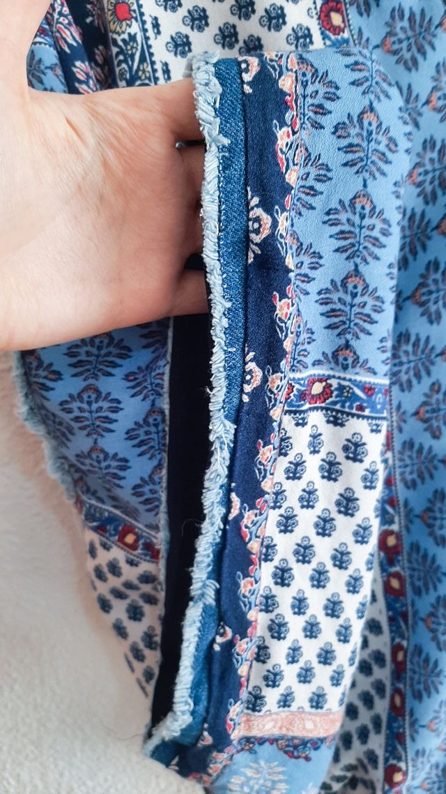 Cardigán corto boho