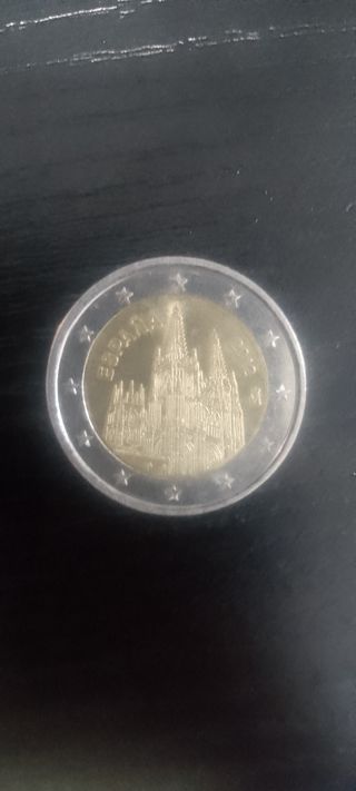 moneda 2 € sagrada familia España 2002