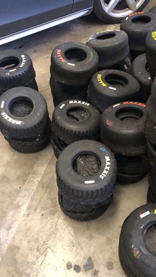 Neumaticos usados kart 