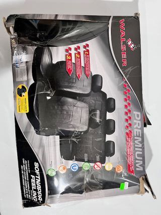 WALSER fundas para asientos de coche Soft Nappa