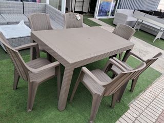 Set de mesa y sillas de terraza