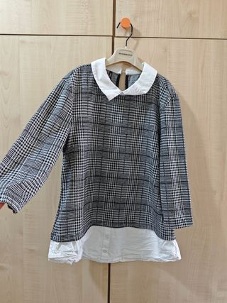 Camiseta colegiala vintage blusa top