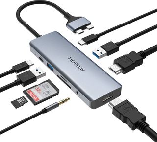 🔥 Multiplicador multifuncion usb 9 en 2 A ESTRENA