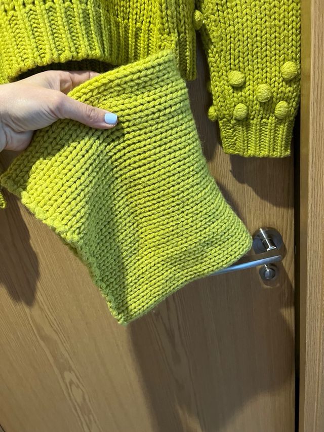 Jersey lana con cuello desmontable