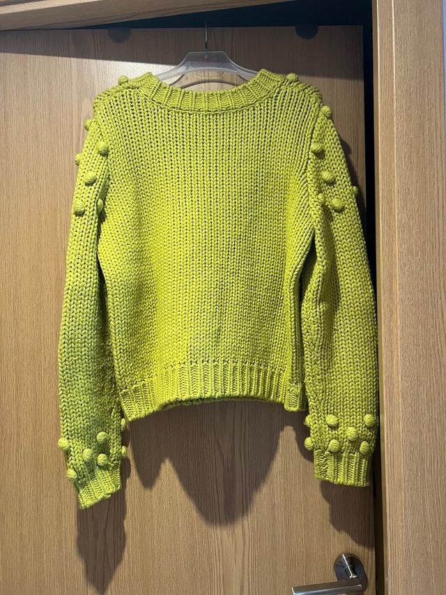 Jersey lana con cuello desmontable