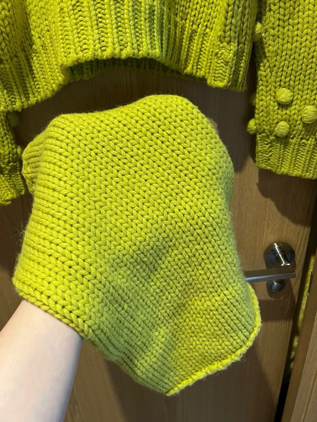 Jersey lana con cuello desmontable