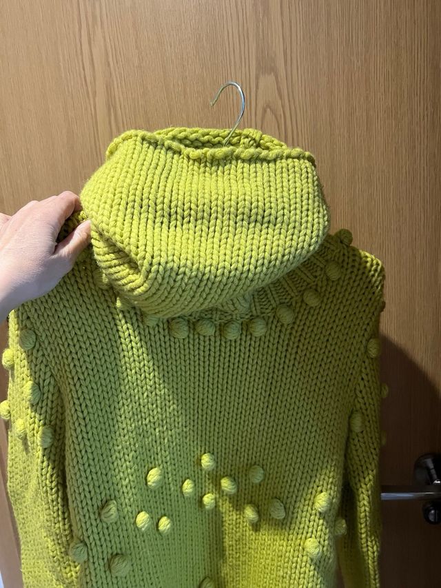 Jersey lana con cuello desmontable