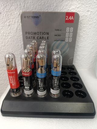 Cables iPhone y tipo C