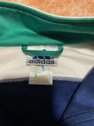 chaqueta deportiva adidas Y2K verde retr