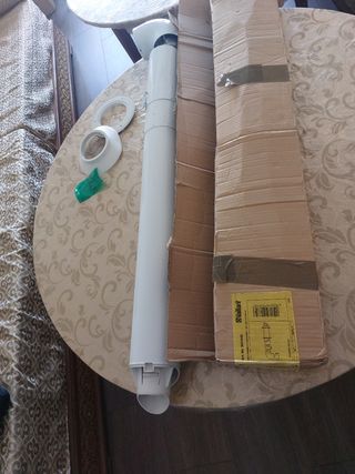 Salida de caldera de gas de emou