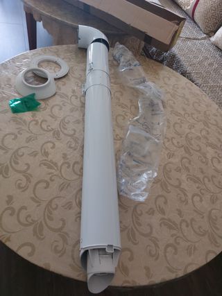 Salida de caldera de gas de emou