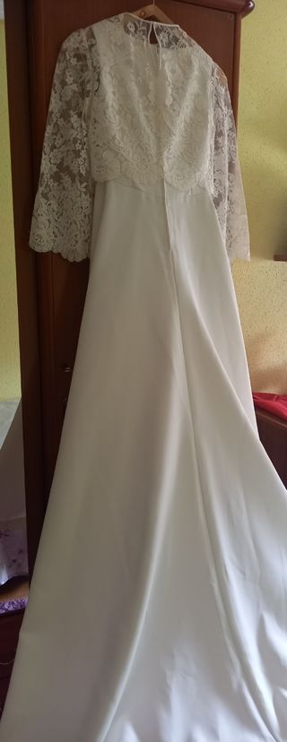 Vestido de Novia talla 32,34 impecable!