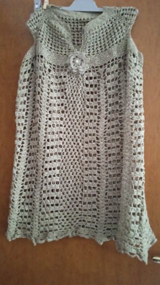 bolerino eseguito ad uncinetto