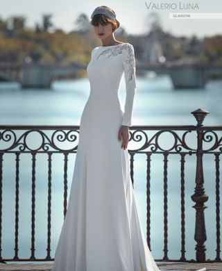 Vestido novia con etiqueta a estrenar