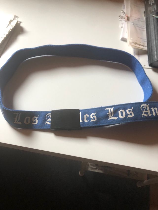 Cinturon Los Angeles Azul