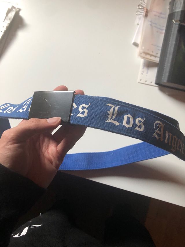 Cinturon Los Angeles Azul