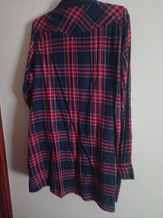 Camisa vestido cuadros