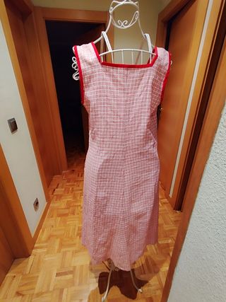 Vestido Vintage cuadros 
