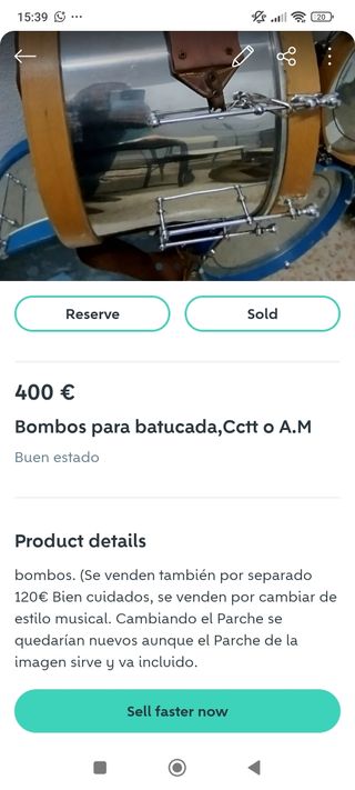 Lote Bombos semana santa, charangas
