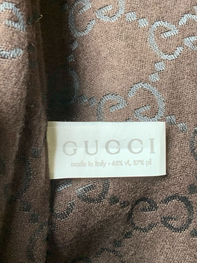 Gucci bolsa de polvo vintage marron
