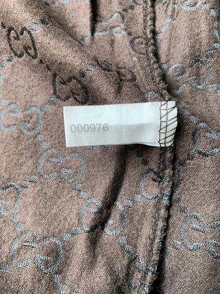 Gucci bolsa de polvo vintage marron