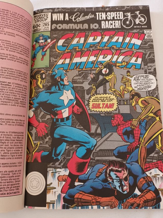 Fumetto Star magazine oro n5 marvel