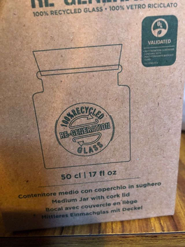 Lote botes cristal nuevos