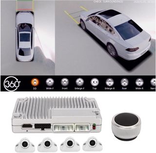Telecamere Auto 360° Akozon Vista Panoramica 3D HD