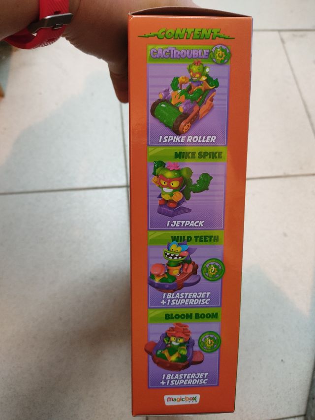 Superthings Vehículo Spike Roller cactus