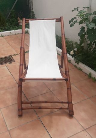 Tumbona de Bambú