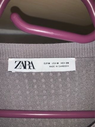Jersey fino zara