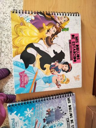 Libro de estarcido Disney