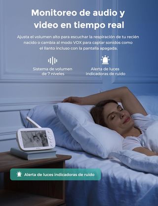 Dr.Care NovaView Vigilabebés con Cámara